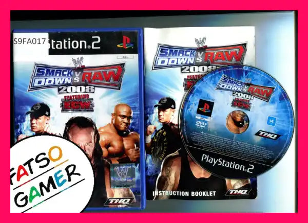 Smackdown vs Raw 2008 PS2 - FatsoGamer