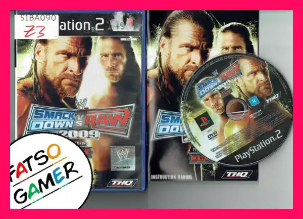 Smackdown Vs Raw 2009 PS2 - FatsoGamer