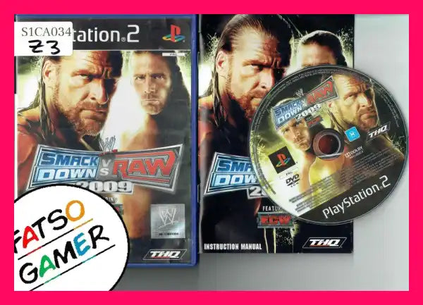 Smackdown Vs Raw 2009 PS2 - FatsoGamer