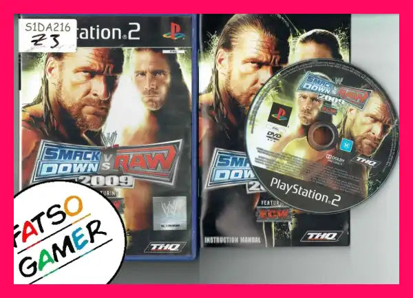 Smackdown Vs Raw 2009 PS2 - FatsoGamer