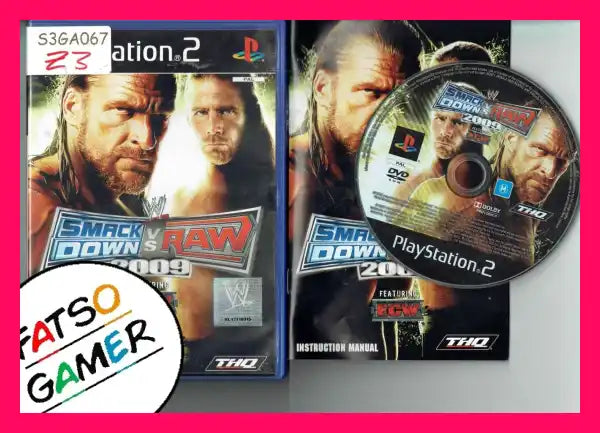 Smackdown Vs Raw 2009 PS2 - FatsoGamer