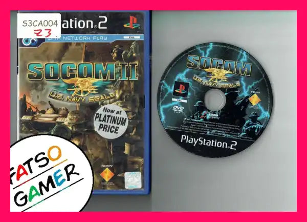 Socom II US Navy Seals PS2 - FatsoGamer