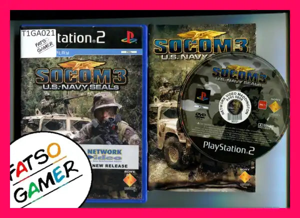 Socom II US Navy Seals PS2 - FatsoGamer