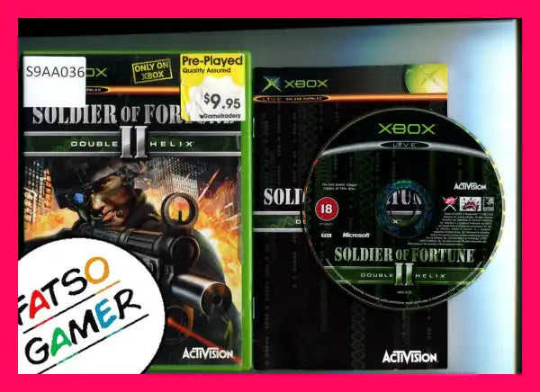 Solider of Fortune II Xbox - FatsoGamer