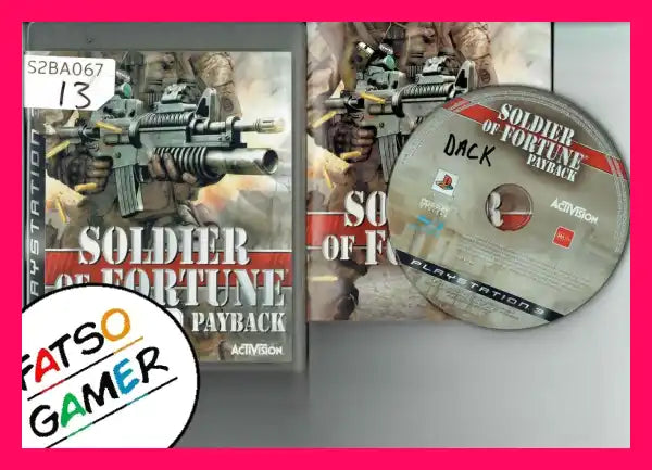 Solider of Fortune Payback PS3 - FatsoGamer