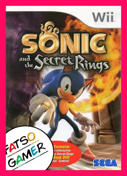 Sonic and the Secret Rings Wii - Video Games