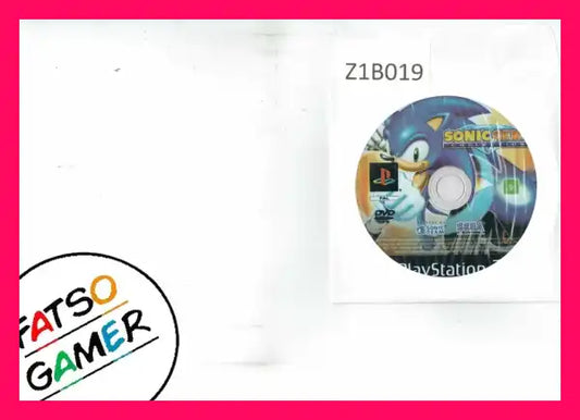 Sonic Gems Collection PS2 DISC ONLY Z1BA019 - FatsoGamer