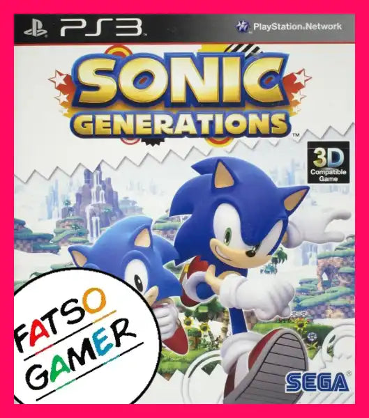 Sonic Generations Ps3 Video Games