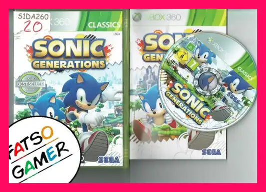 Sonic Generations Xbox 360 S1DA260 - FatsoGamer