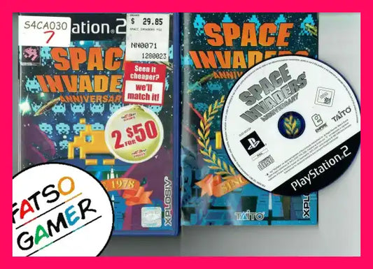 Space Invaders Anniversary PS2 - FatsoGamer