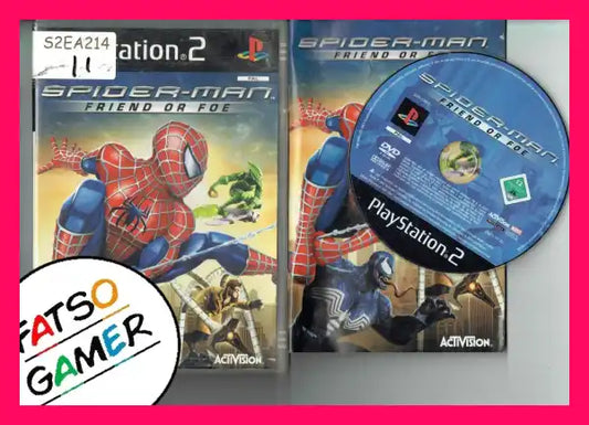 Spiderman Friend or Foe PS2 - FatsoGamer