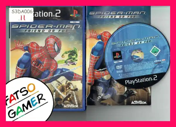 Spiderman Friend or Foe PS2 - FatsoGamer