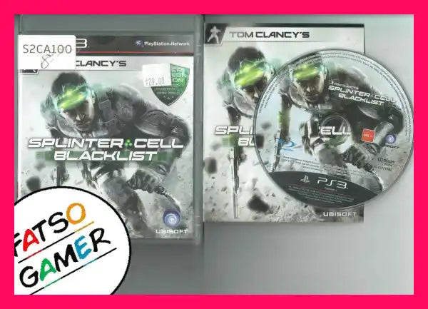 Splinter Cell Blacklist PS3 - FatsoGamer