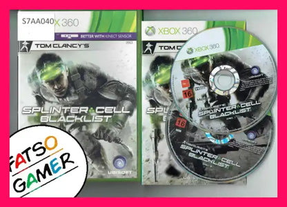 Splinter Cell Blacklist Xbox 360 - FatsoGamer