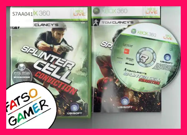 Splinter Cell Conviction Xbox 360 - FatsoGamer