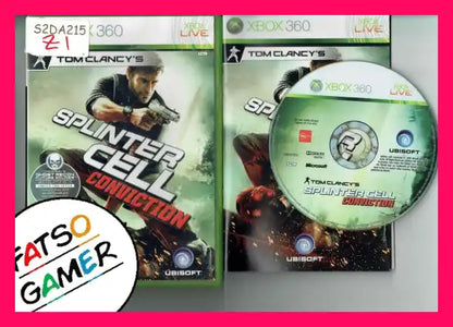 Splinter Cell Conviction Xbox 360 - FatsoGamer