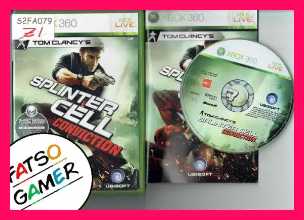 Splinter Cell Conviction Xbox 360 - FatsoGamer