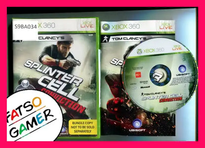 Splinter Cell Conviction Xbox 360 - FatsoGamer