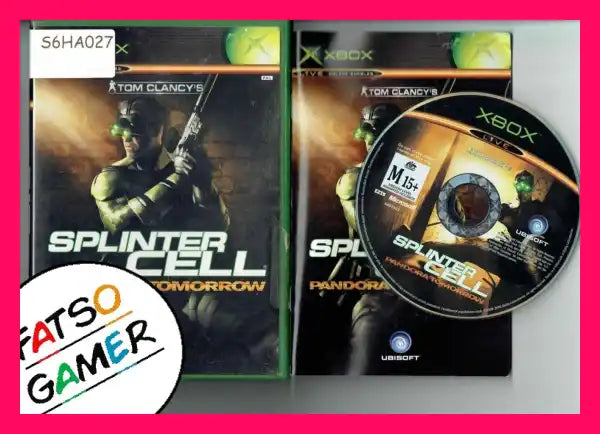 Splinter Cell Pandora Tomorrow Xbox - FatsoGamer