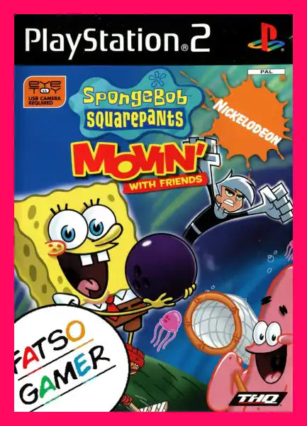 Spongebob Squarepants Movin With Friends Ps2 Video Games