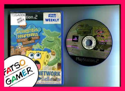 Spongebob Squarepants Revenge of the Flying Dutchman PS2 - FatsoGamer