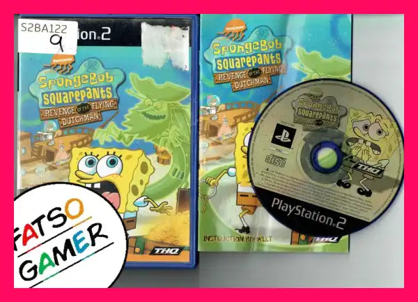 Spongebob Squarepants Revenge of the Flying Dutchman PS2 - FatsoGamer