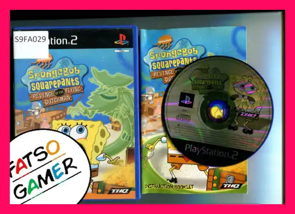 Spongebob Squarepants Revenge of the Flying Dutchman PS2 - FatsoGamer