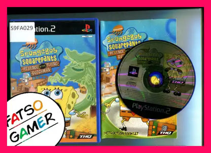 Spongebob Squarepants Revenge of the Flying Dutchman PS2 - FatsoGamer