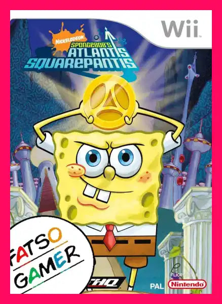 Spongebobs Atlantis Squarepantis Wii Video Games