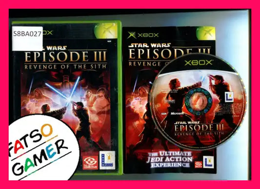 Star Wars Episode III Revenge of the Sith Xbox - FatsoGamer