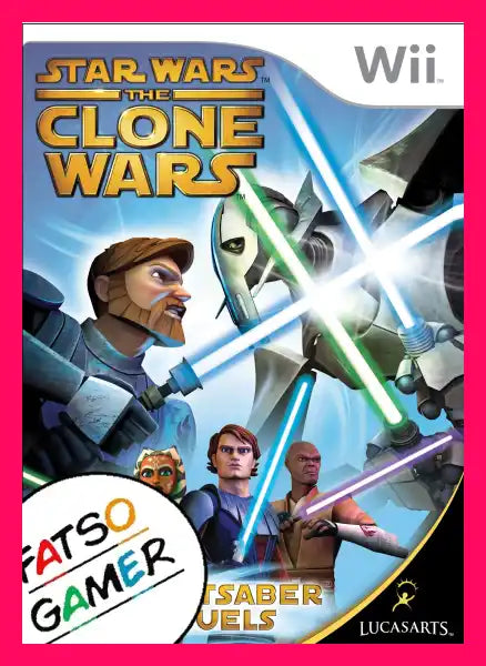 Star Wars The Clone Wars Lightsaber Duels Wii - Video Games