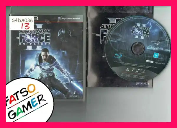 Star Wars The Force Unleashed II PS3 - FatsoGamer
