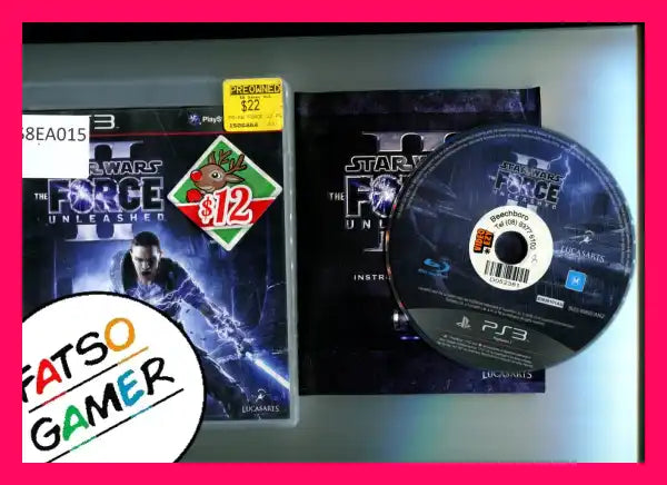 Star Wars The Force Unleashed II PS3 - FatsoGamer