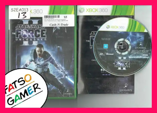 Star Wars the Force Unleashed II Xbox 360 - FatsoGamer