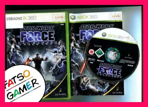 Star Wars The Force Unleashed Xbox 360 - FatsoGamer