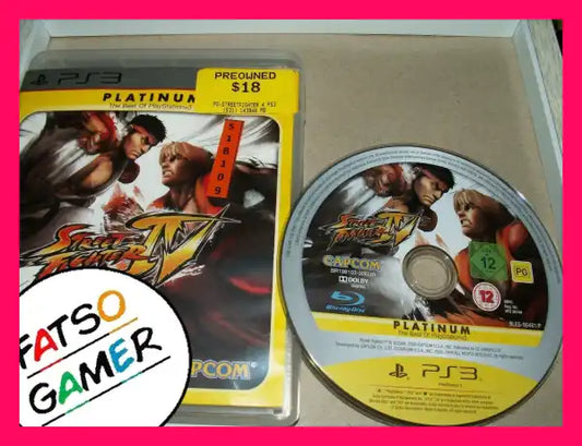 Street Fighter IV PS3 - FatsoGamer