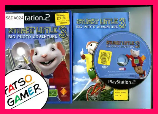 Stuart Little 3 Big Photo Adventure PS2 - FatsoGamer