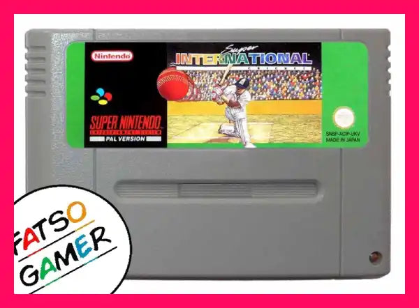 Super International Cricket Snes Video Games