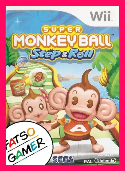 Super Monkeyball Step & Roll Wii Video Games