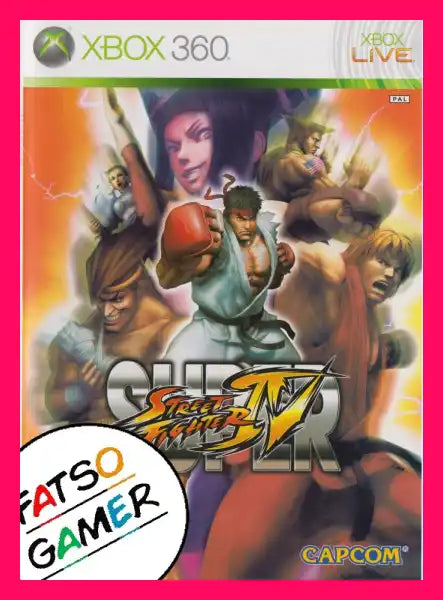 Super Street Fighter Iv Xbox 360 Video Games