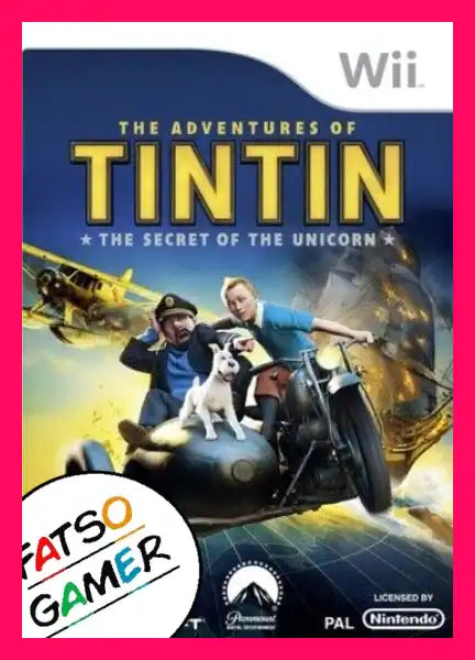 The Adventures Of Tin Secret The Unicorn Wii Video Games