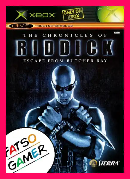 The Chronicles Of Riddick Escape From Butcher Bay Xbox Video Games