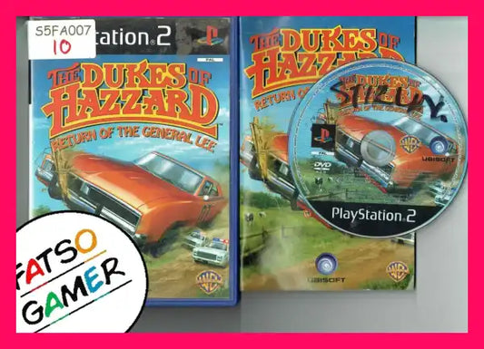 The Dukes of Hazard The Return of General Lee PS2 - FatsoGamer