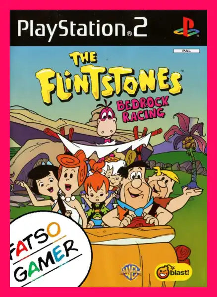 The Flintstones Bedrock Racing Ps2 Video Games