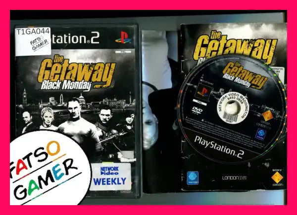 The Getaway Black Monday PS2 - FatsoGamer