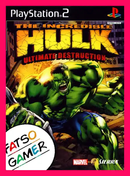 The Incredible Hulk Ultimate Destruction Ps2 Video Games