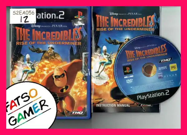 The Incredibles Rise of the Underminer PS2 - FatsoGamer