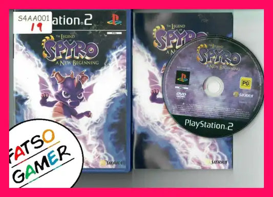 The Legend of Spyro A New Beginning PS2 - FatsoGamer