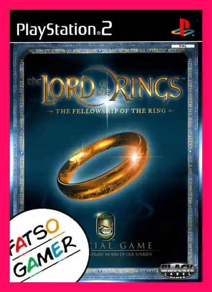 The Lord of the Rings The Fellowship of the Ring PS2 - Video Games