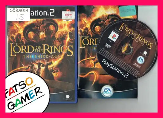 The lord of the rings The Third Age PS2 S5BA014 - FatsoGamer